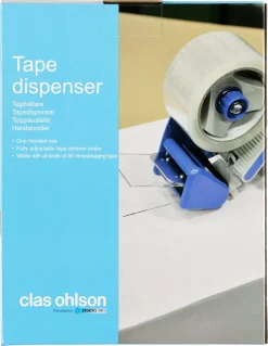 Teipdispenser til pakketeip