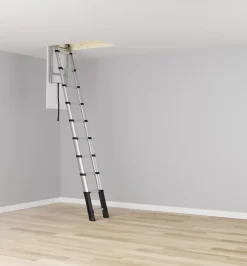 Teleskopstige til loft på 2,25–2,45 m, Telesteps Loft Line Mini