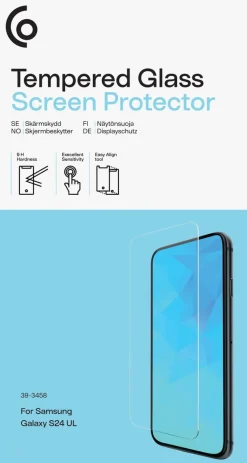 Tempered Glass skjermbeskytter til Samsung Galaxy S24 Ultra