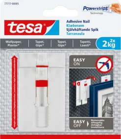 Tesa limspiker, hvite