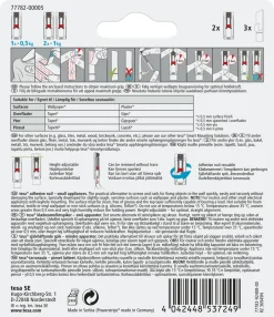 Tesa limspiker, 2-pakning