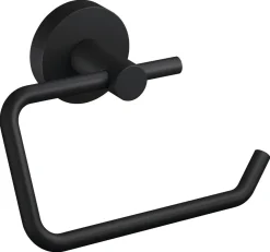 Tesa Moon Black dorullholder selvklebende, svart
