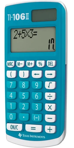 Texas Instruments TI-106 II Solar enkel kalkulator