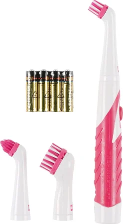 The Pink Stuff Miracle Scrubber Kit børste, batteridrevet