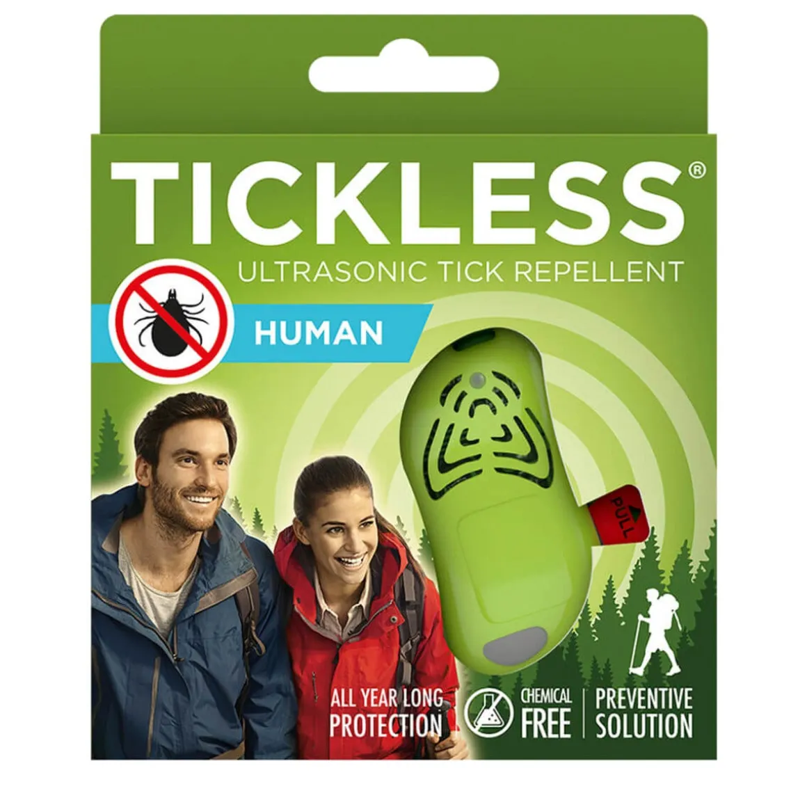 Tickless Human flåttbeskyttelse