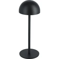 Timo oppladbar bordlampe utendørs, svart