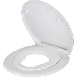 Toalettsete soft close med ekstra ring for barn