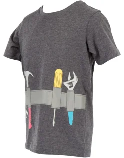 Tool Belt grå t-skjorte, barn