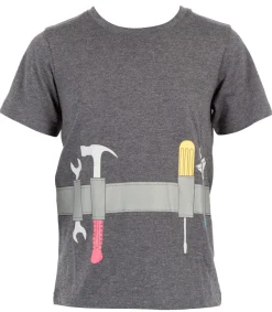 Tool Belt grå t-skjorte, barn