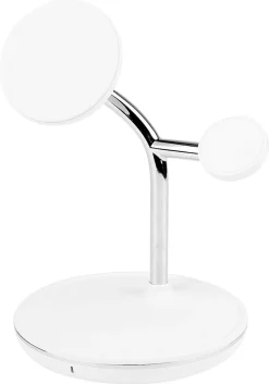 Trådløs Qi2-lader 3-i-1 for iPhone, magnetisk, 15 W