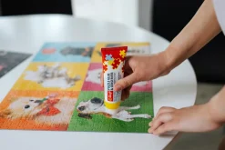 Trefl puslespillim med svampapplikator