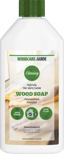 Tresåpe WoodCare.Guide innendørs, 250 ml