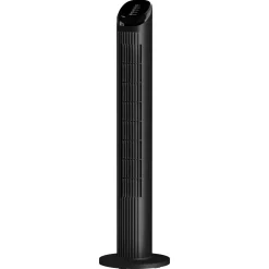 Tårnvifte med fjernkontroll 50 W, svart, 88 cm