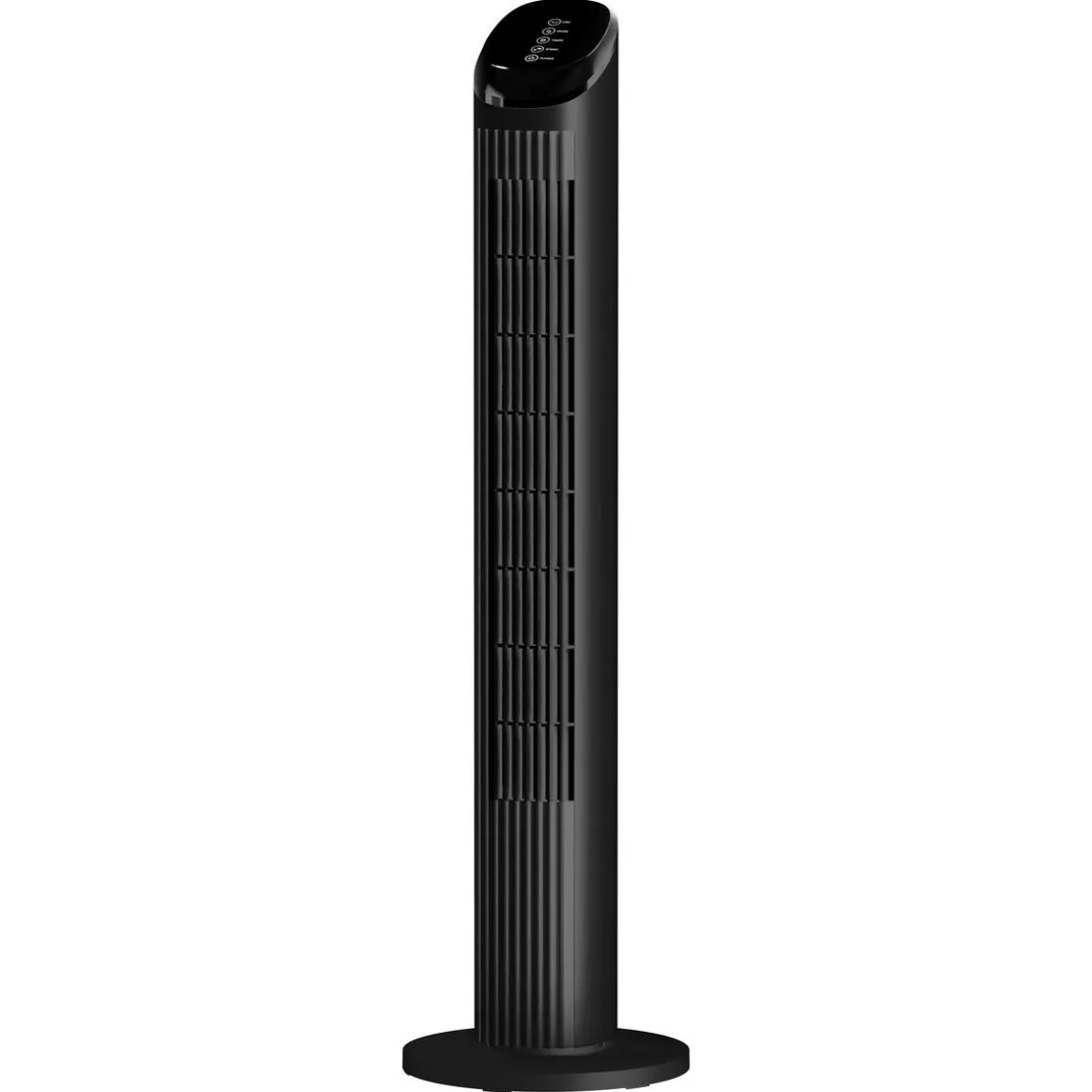 Tårnvifte med fjernkontroll 50 W, svart, 88 cm