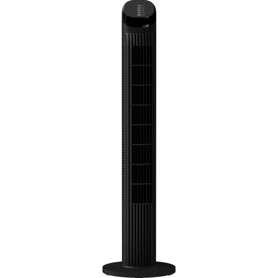 Tårnvifte med fjernkontroll 50 W, svart, 88 cm