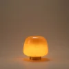 Tuva liten bordlampe i glass, retro oransje 21 cm, Northlight