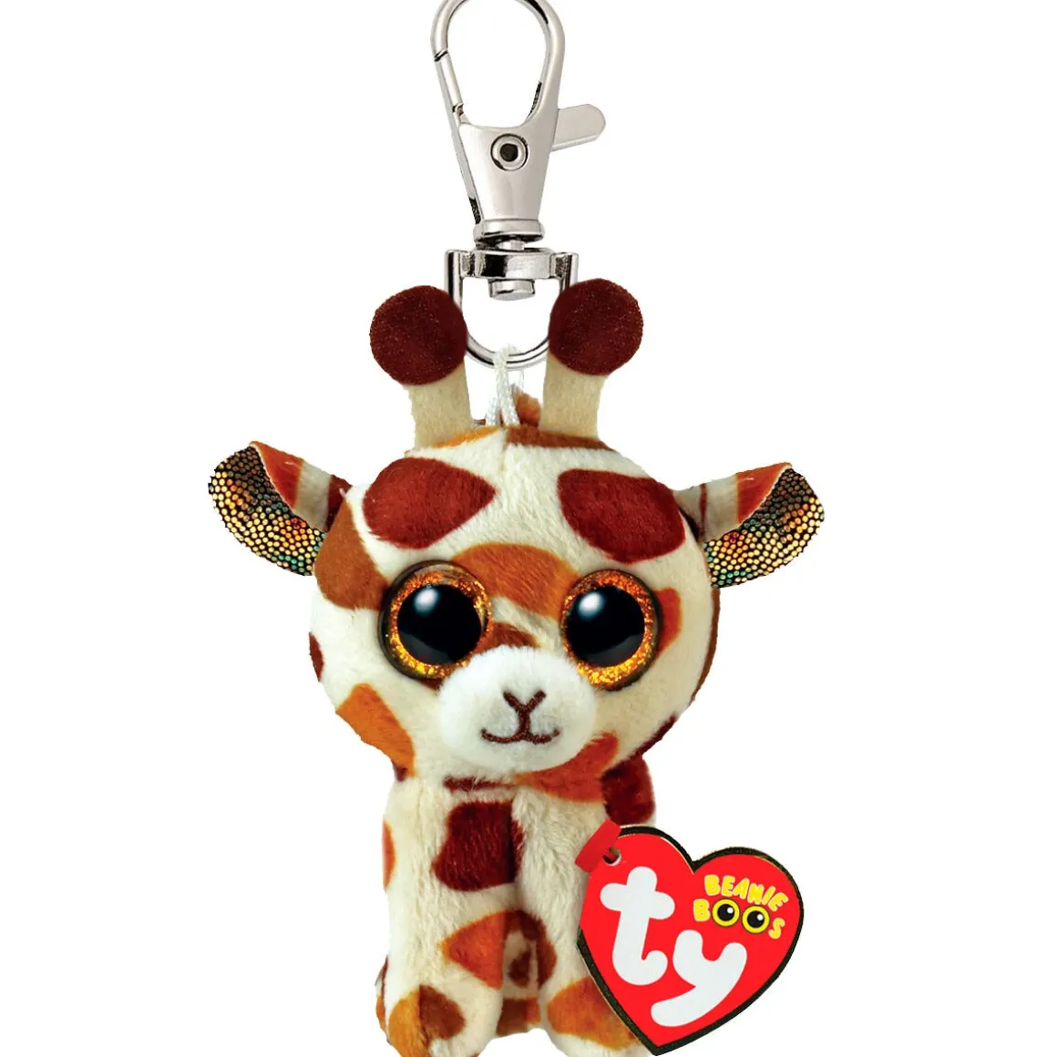 Ty Beanie Boos Clip nøkkelring med kosedyr