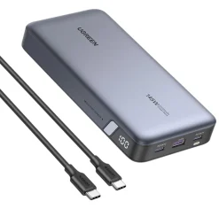 Ugreen Nexode powerbank 25 000 mAh 145 W, 3 porter