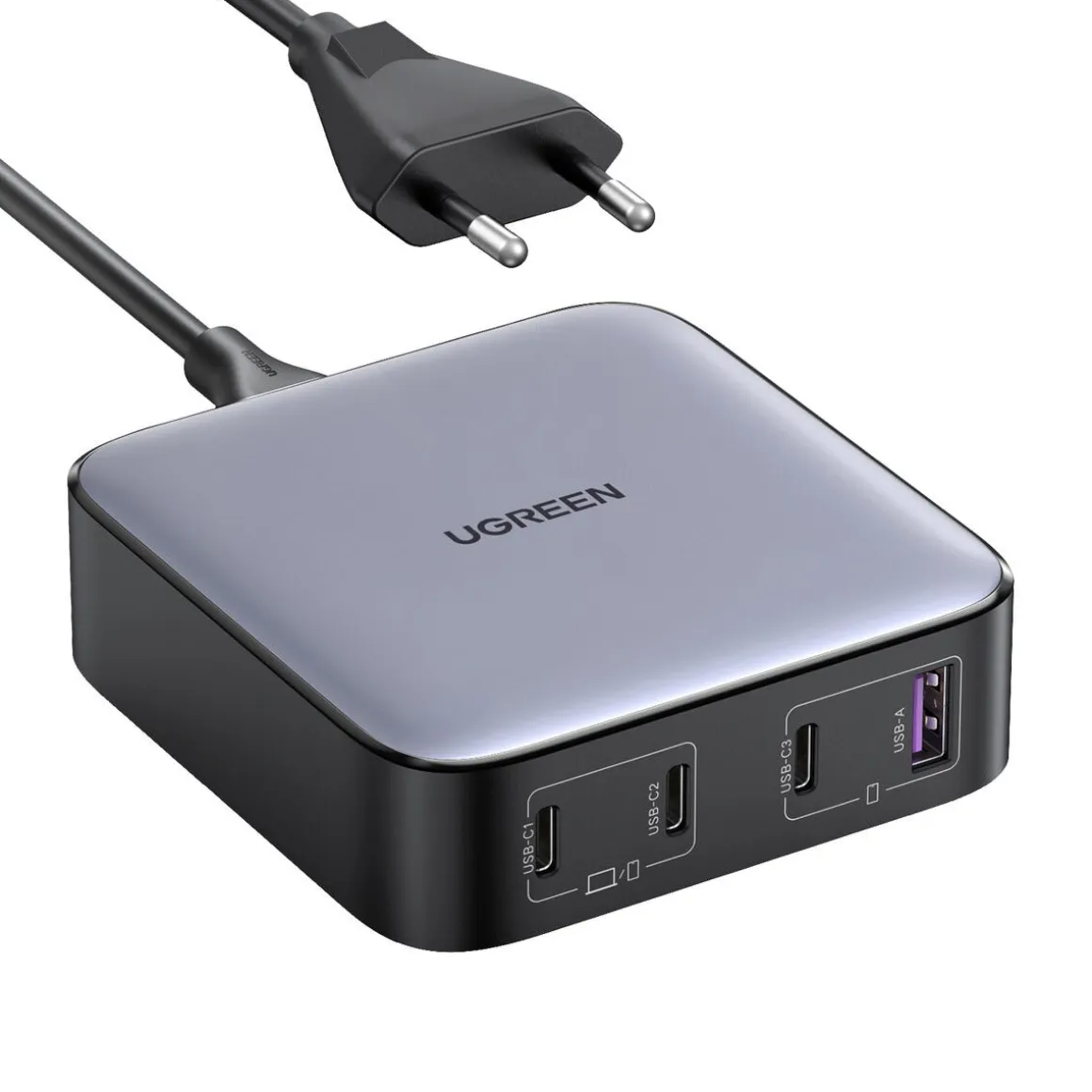 Ugreen Nexode USB-C bordlader 100 W 4 porter, GaN