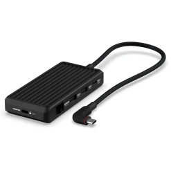 Unisynk USB-C hub for laptop, 8 porter