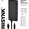 Unisynk USB-C-dokkingstasjon til bærbar PC, 9 porter