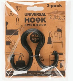 Universalkrok SwedHook, 3-pakning