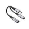 USB-C til USB-C lyd- og ladeadapter 100 W