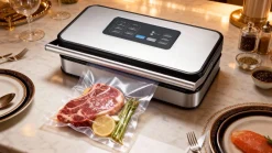Vakuumeringsmaskin for mat, 9 programmer, 150 W