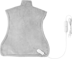 Varmeteppe for rygg og skuldre, 84 x 61 cm