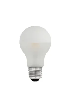 Varmhvit LED-pære E27 på 4,9 W og 470 lumen, dimbar