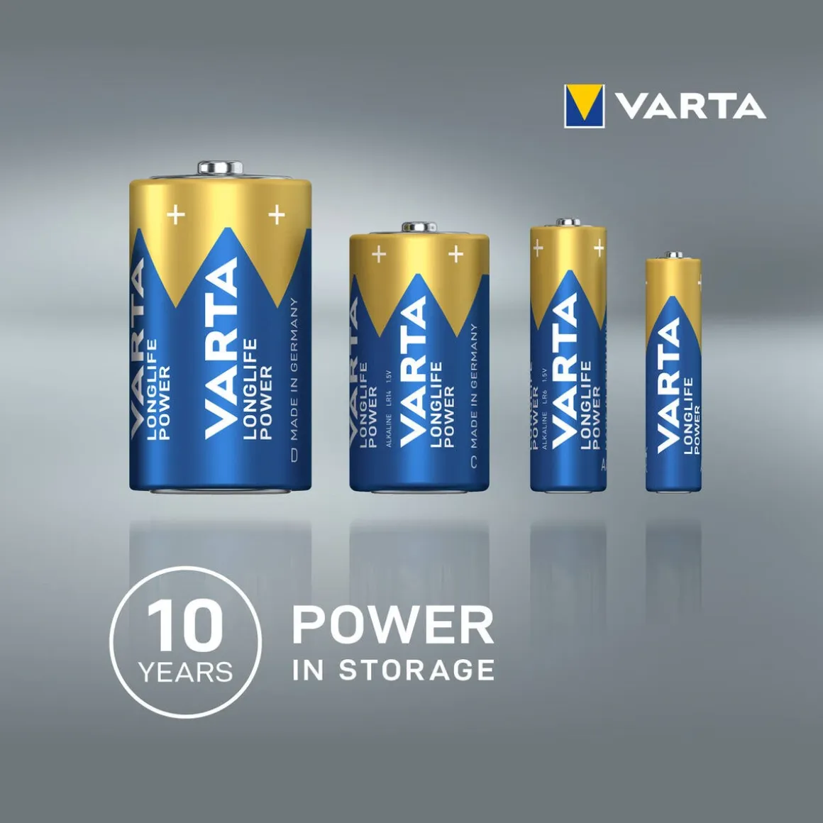 Varta Industrial Pro C/LR14-batterier, 20-pakning