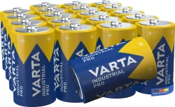 Varta Industrial Pro D/LR20-batterier, 20-pakning