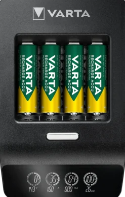 VARTA LCD Ultra Fast Charger+ batterilader