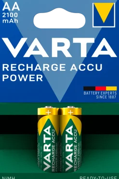 VARTA Power ladbart batteri AA/HR6, 2100 mAh