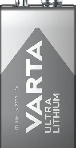VARTA Ultra Lithium 9 V litiumbatteri