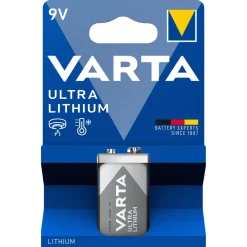VARTA Ultra Lithium 9 V litiumbatteri