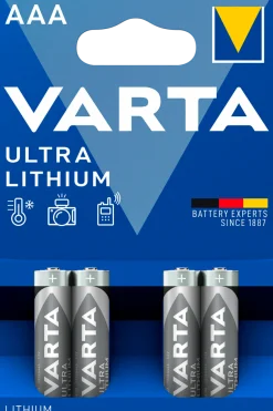 VARTA Ultra Lithium AAA/FR03 litiumbatteri
