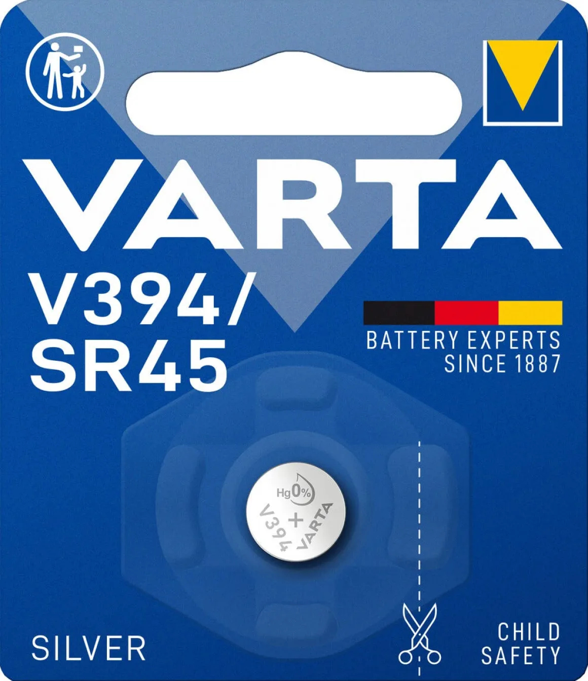 VARTA V394/SR45 knappcellebatteri