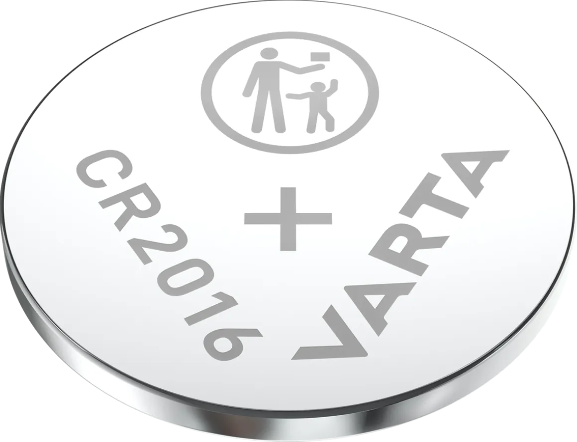 Varta CR2016 litiumbatteri 3 V, 2-pakning