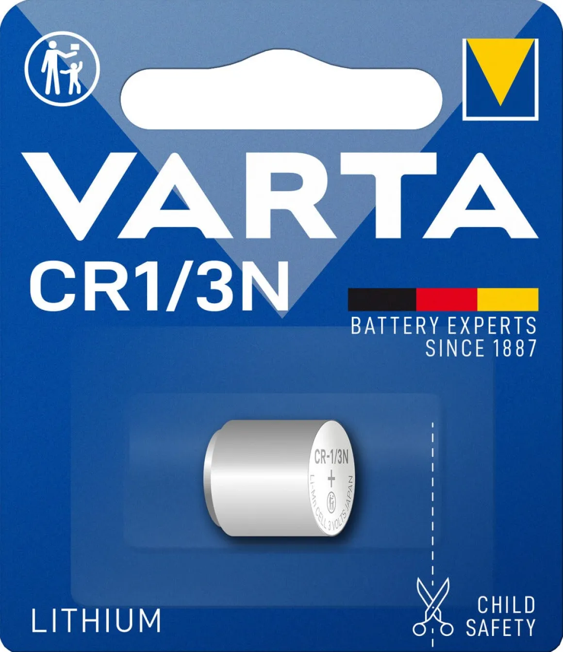 Varta CR1/3N litiumbatteri 3 V