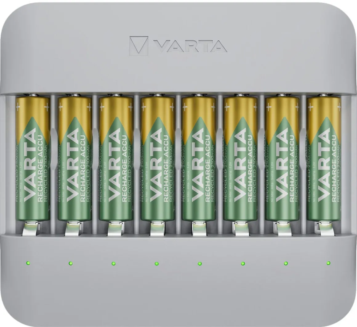 Varta Eco Charger Multi Recycled lader, 2100 mAh
