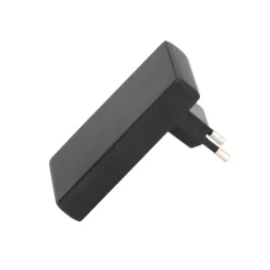 Vegglader USB-C USB-A vinklet, 45 W