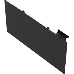Veggmontert ovn med termostat 230 V, svart, 1000 W
