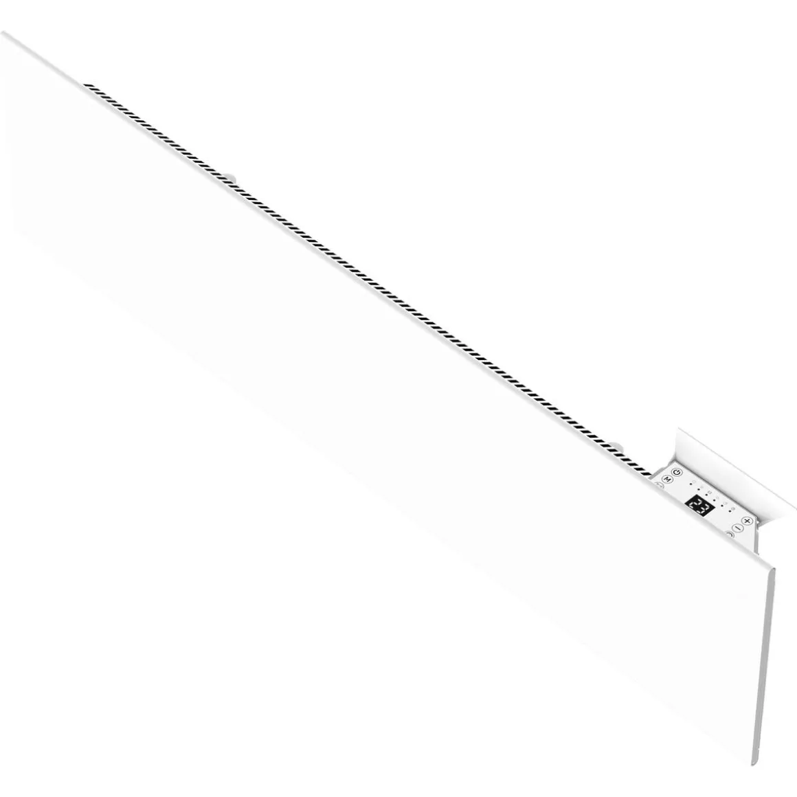 Veggmontert ovn med termostat 230 V, hvit, 900 W
