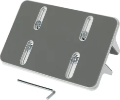 Vertikalt laptopstativ, justerbar bredde