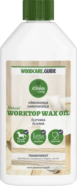 Voksolje WoodCare.Guide innendørs, 250 ml