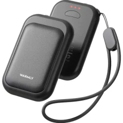 Warmly Mini liten håndvarmer 5000 mAh, oppladbar