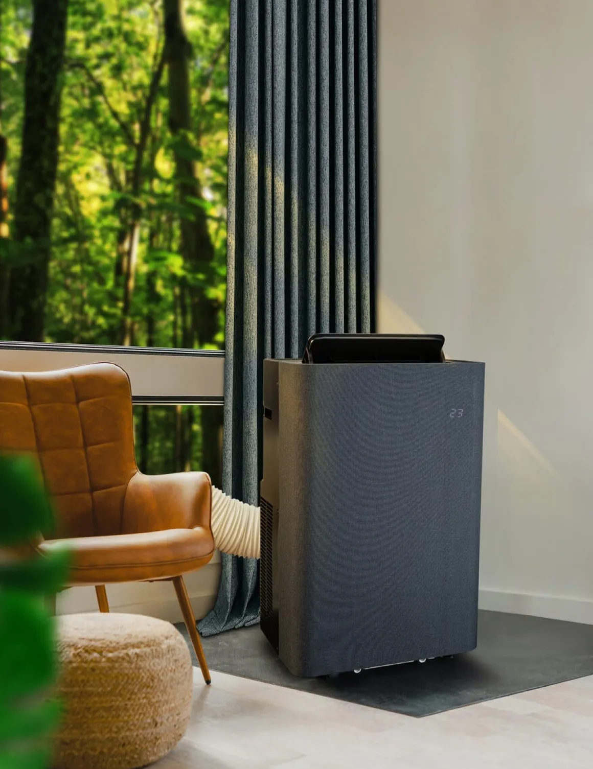 Wilfa Chill 12 Connected portabel AC, vifte og avfukter, 30 m²