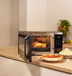 Wilfa 3-i-1 airfryer, varmluftsovn og mikrobølgeovn, multiovn