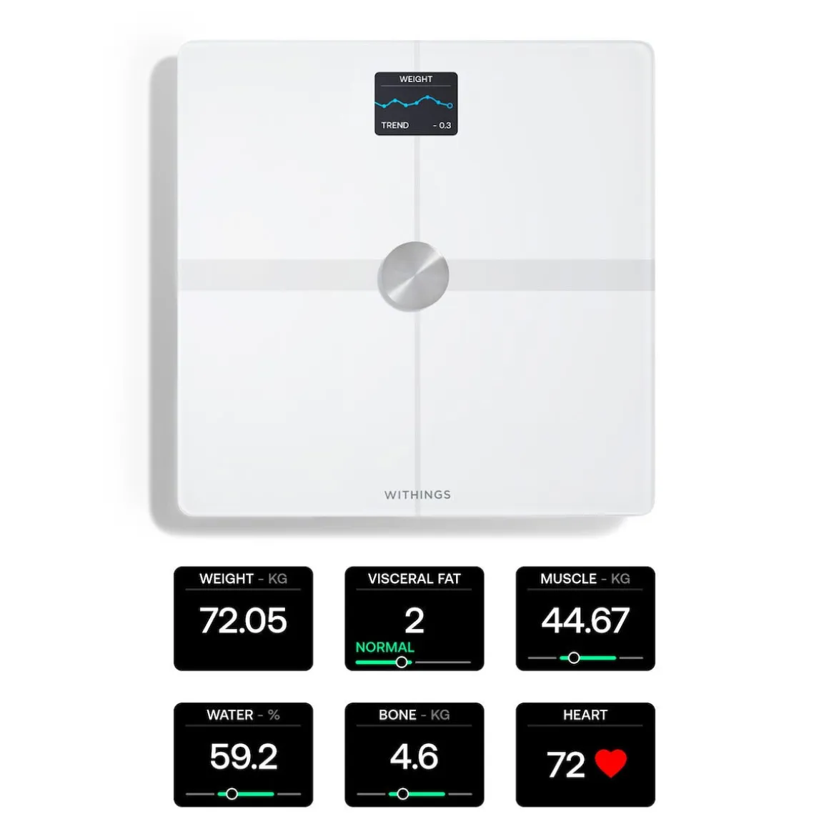 Withings body smart, smartvekt med kroppsanalyse
